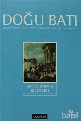 Picture of Doğu Batı Düşünce Dergisi Sayı: 40 Antik Dünya Bilgeliği