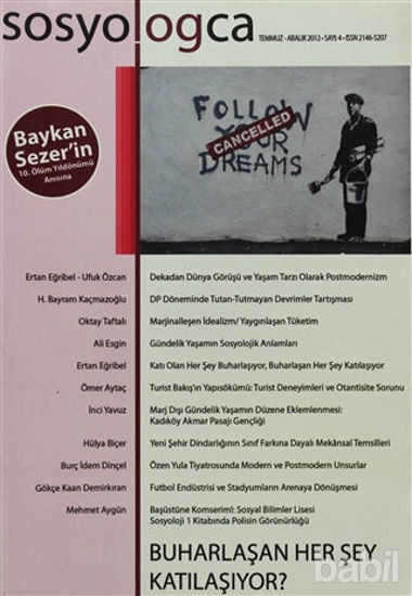 Picture of Sosyologca Dergisi Sayı: 4