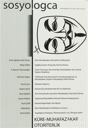 Picture of Sosyologca Dergisi Sayı: 5