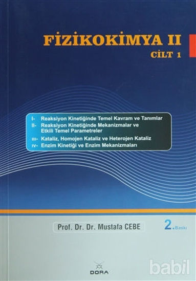 Picture of Fizikokimya 2 - Cilt 1