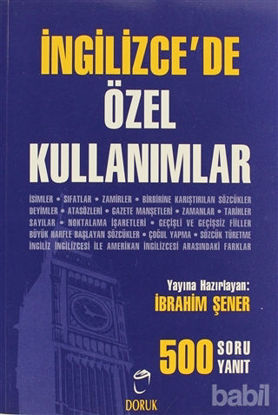 Picture of İngilizce’de Özel Kullanımlar 500 Soru - 500 Yanıt