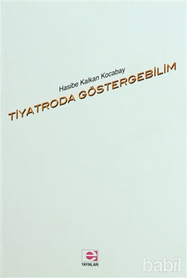 Picture of Tiyatroda Göstergebilim