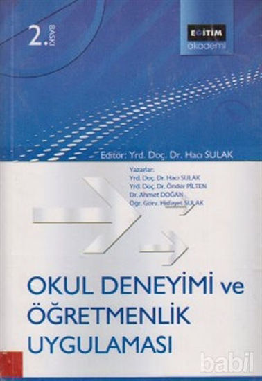 Picture of Okul Deneyimi ve Öğretmenlik Uygulaması