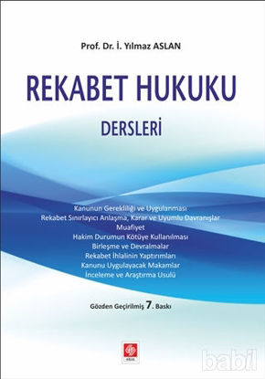 Picture of Rekabet Hukuku Dersleri