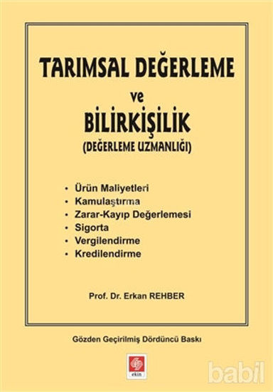 Picture of Tarımsal Değerleme ve Bilirkişilik