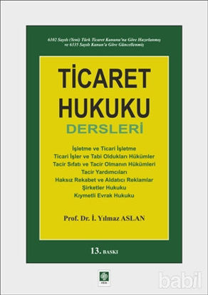 Picture of Ticaret Hukuku Dersleri