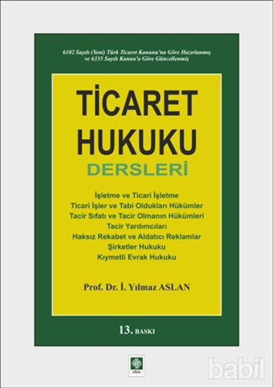 Picture of Ticaret Hukuku Dersleri