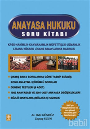 Picture of Anayasa Hukuku Soru Kitabı
