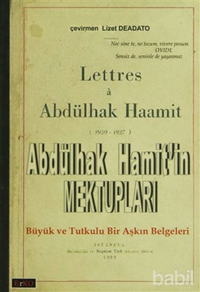 Picture of Abdülhak Hamit’in Mektupları