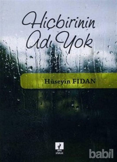 Picture of Hiçbirinin Adı Yok