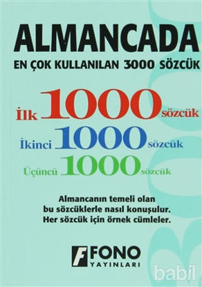 Picture of Almancada En Çok Kullanılan 3000 Sözcük