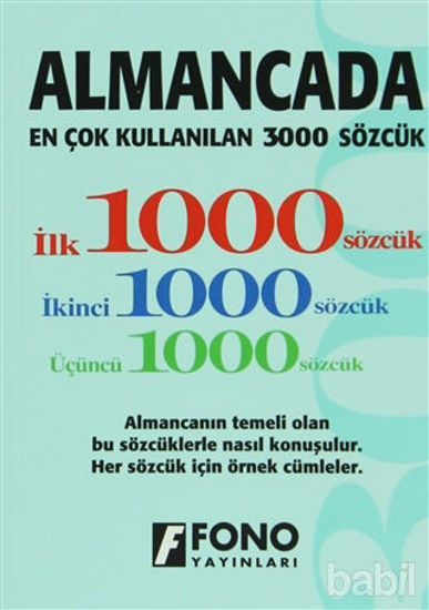 Picture of Almancada En Çok Kullanılan 3000 Sözcük