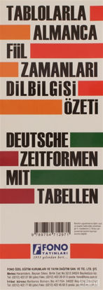 Picture of Almanca Fiil Zamanları ve Dilbilgisi Tablosu