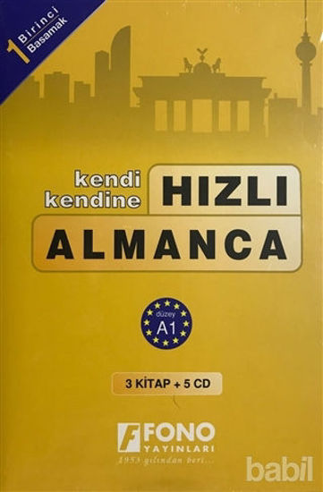 Picture of Hızlı Almanca 1. Basamak (3 Kitap   1 CD)