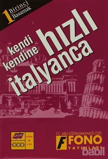 Picture of Hızlı İtalyanca 1. Basamak (2 kitap   3 CD)