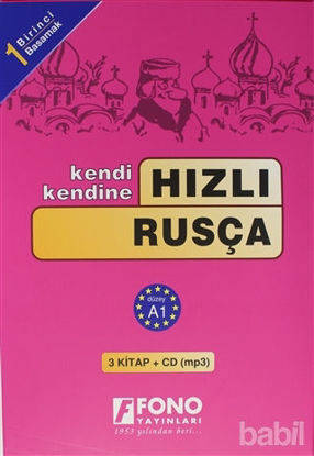 Picture of Hızlı Rusça 1. Basamak (3 kitap   CD)