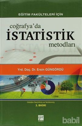 Picture of Eğitim Fakülteleri İçin Coğrafya’da İstatistik Metodları