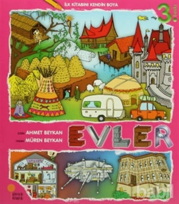 Picture of İlk Kitabını Kendin Boya - Evler