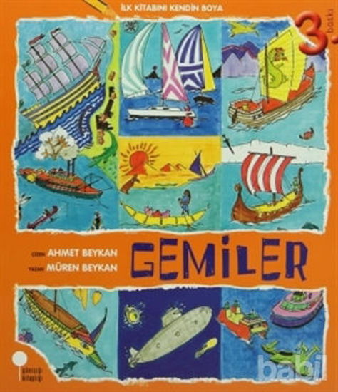 Picture of İlk Kitabını Kendin Boya - Gemiler