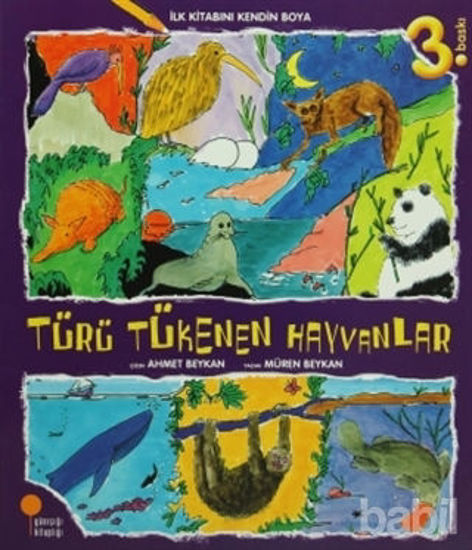 Picture of İlk Kitabını Kendin Boya - Türü Tükenen Hayvanlar