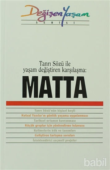 Picture of Matta Tanrı Sözü ile Yaşam Değiştiren Karşılaşma
