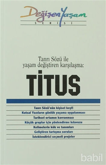 Picture of Titus Tanrı Sözü ile Yaşam Değiştiren Karşılaşma