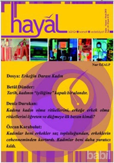 Picture of Hayal Kültür Sanat Edebiyat Dergisi Sayı: 39