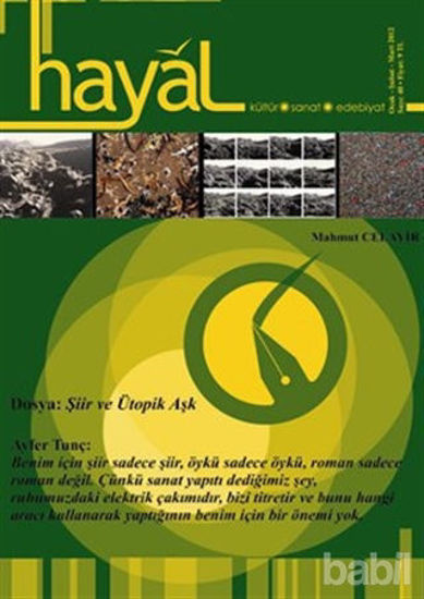Picture of Hayal Kültür Sanat Edebiyat Dergisi Sayı: 40