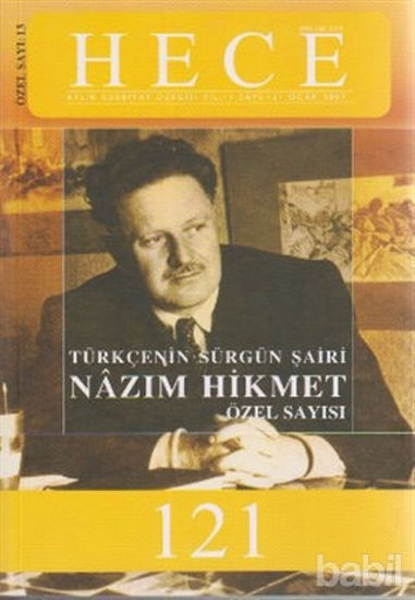 Picture of Hece Aylık Edebiyat Dergisi  Nazım Hikmet Özel Sayısı  Sayı: 13 - 121 (Ciltsiz)