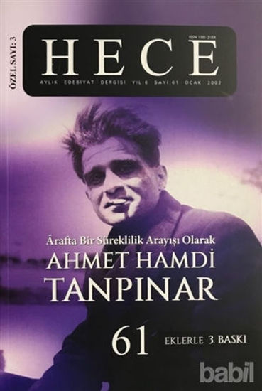 Picture of Hece Aylık Edebiyat Dergisi Ahmet Hamdi Tanpınar Özel Sayısı: 3 - 61 (Ciltsiz)