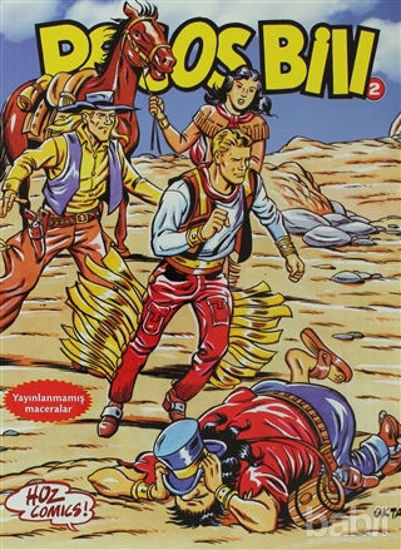 Picture of Pecos Bill 2: Hızlı Ok - Kara Dağın Altınları - Alın Yazısı - Ölü Şehri - Beyaz Köpekbalığı