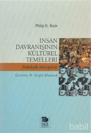 Picture of İnsan Davranışının Kültürel Temelleri Psikolojik Antropoloji