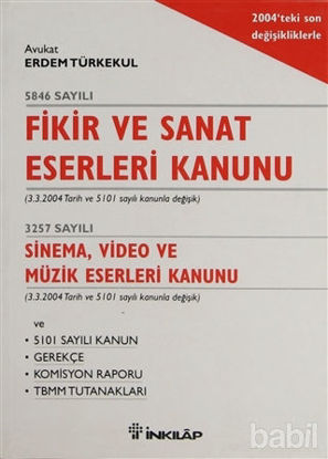 Picture of Fikir ve Sanat Eserleri Kanunu