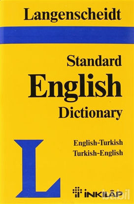 Picture of Langenscheid Standard English Dictionary English-Turkish Turkish-English