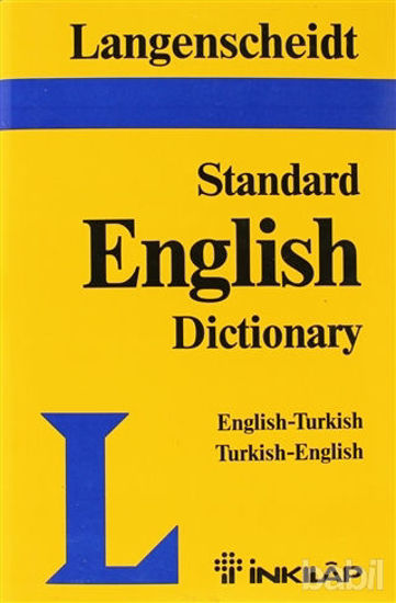 Picture of Langenscheid Standard English Dictionary English-Turkish Turkish-English