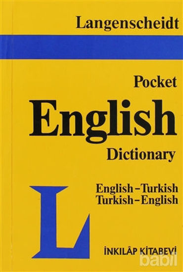 Picture of Langenscheidt Pocket English Dictionary English-Turkish / Turkish-English