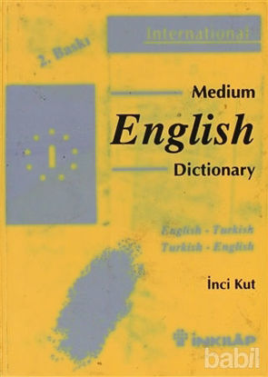 Picture of Medium English Dictionary English - Turkish Turkish - English