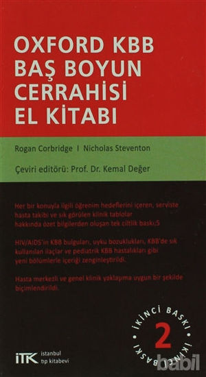 Picture of Oxford KBB Baş Boyun Cerrahisi El Kitabı