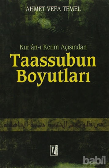 Picture of Taassubun Boyutları