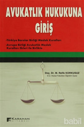 Picture of Avukatlık Hukukuna Giriş
