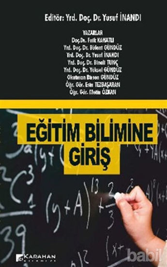 Picture of Eğitim Bilimine Giriş