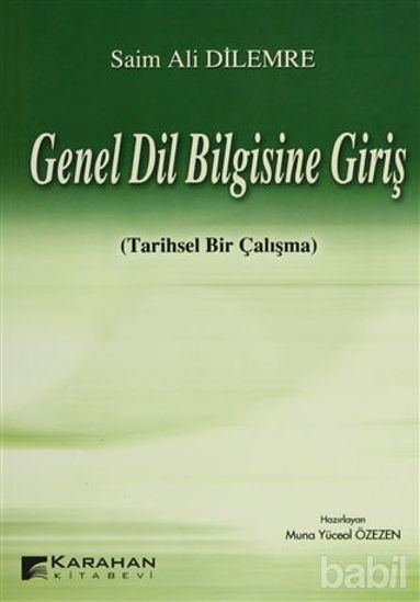 Picture of Genel Dil Bilgisine Giriş