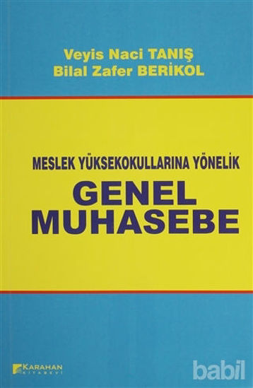 Picture of Meslek Yüksek Okullarına Yönelik Genel Muhasebe
