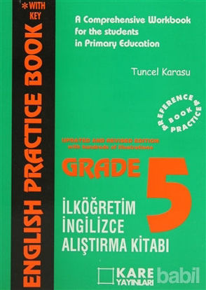 Picture of English Practice Book Grade-5 A Comprehensive Workbook for the Students in Primary Education İlköğretim Araştırma Kitabı