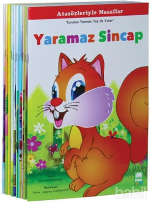 Picture of Atasözleriyle Masallar Seti Düz Yazılı (10 Kitap takım Büyük boy)