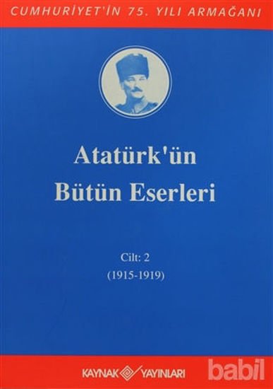 Picture of Atatürk'ün Bütün Eserleri Cilt: 2 (1915 - 1919)