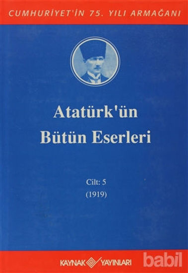 Picture of Atatürk'ün Bütün Eserleri Cilt: 5  (1919)