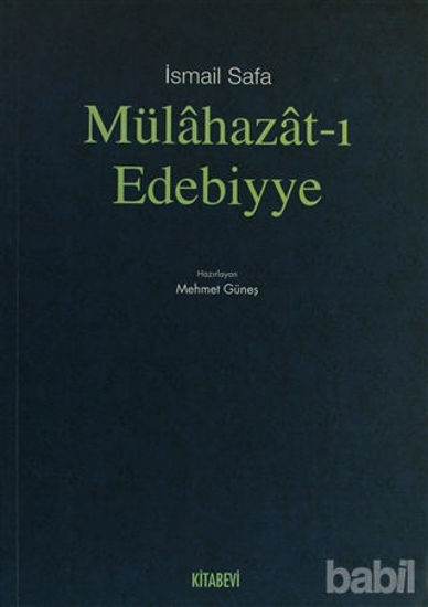 Picture of Mülahazat-ı Edebiyye