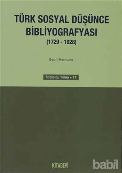 Picture of Türk Sosyal Düşünce Bibliyografyası (1729-1928)
