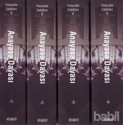 Picture of Yassıada Zabıtları 5 Anayasa Davası (4 Kitap Takım)